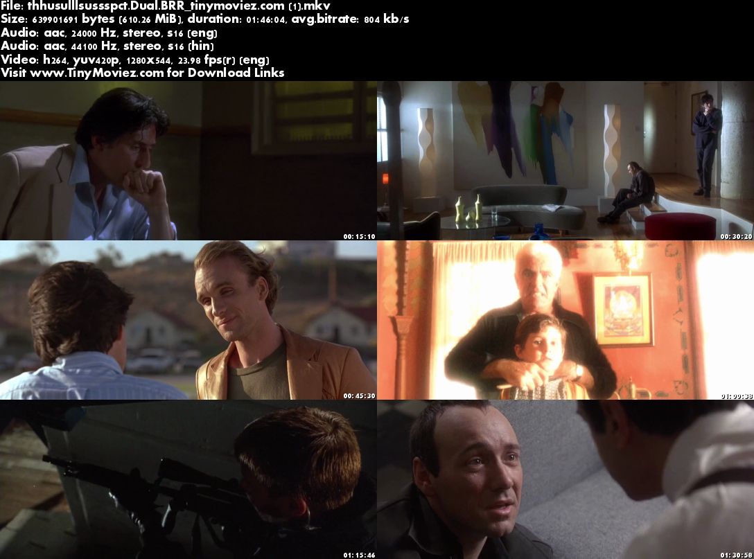 The Usual Suspects 1995 720p Subtitles Definition